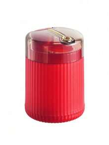 1/2支装易按压自动牙签盒 - 时尚耐用的塑料支架，高档按压式便携式牙签瓶，适用于厨房和餐厅装饰 - 彩色 - 查看 12