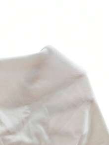 BamGleam 女士度假撞色侧开衩下摆时尚无肩带连衣裙 - 橘色 - 查看 6