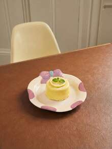 Joivida 1个星野花语陶瓷碗碟可爱沙拉盘早餐杯 - 彩色 - 查看 5