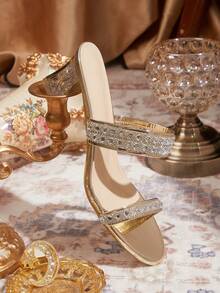 CUCCOO TILAWA 女士高跟凉鞋 - 金色 - 查看 4