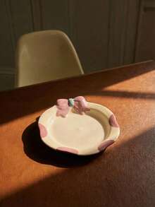 Joivida 1个星野花语陶瓷碗碟可爱沙拉盘早餐杯 - 彩色 - 查看 4