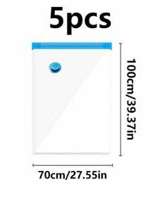 20/10/8/5/1件真空压缩袋，旅行收纳袋，衣物收纳袋，可重复使用真空袋，节省高达80%的空间，适用于夹克、衬衫、棉被、裤子、家居、宿舍、衣柜、卧室、浴室、旅行、返校季卧室、收纳袋、家居收纳、女式白色T恤、女式黑色裤子、女士冬装、连衣裙 - 彩色 - 查看 39