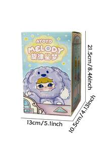盲盒，一款时尚娃娃盲盒，拥有可爱精致的表情设计。它是圣诞节或生日礼物的最佳选择，也是收藏家的心头好，同时也是客厅和卧室的精美装饰品。（不含毛绒填充物） - 潮流盲盒 - 查看 4