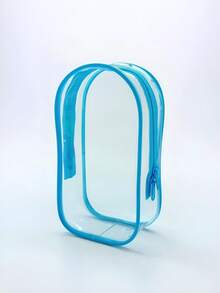 POKOJA LAND Túi đựng búp bê trong suốt có khóa kéo, kích thước 7,48 inch, nhiều màu sắc để lựa chọn, chất liệu PVC, kèm móc khóa, thích hợp làm quà tặng cho người yêu búp bê, quà sinh nhật, quà ngày lễ, quà từ mùa xuân đến mùa hè. - Nhiều màu - Xem 5
