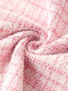 Ellevyn Women's Plaid Square Collar Button Design Sleeveless Elegant Mid-Length Dress - Multicolor - View 5