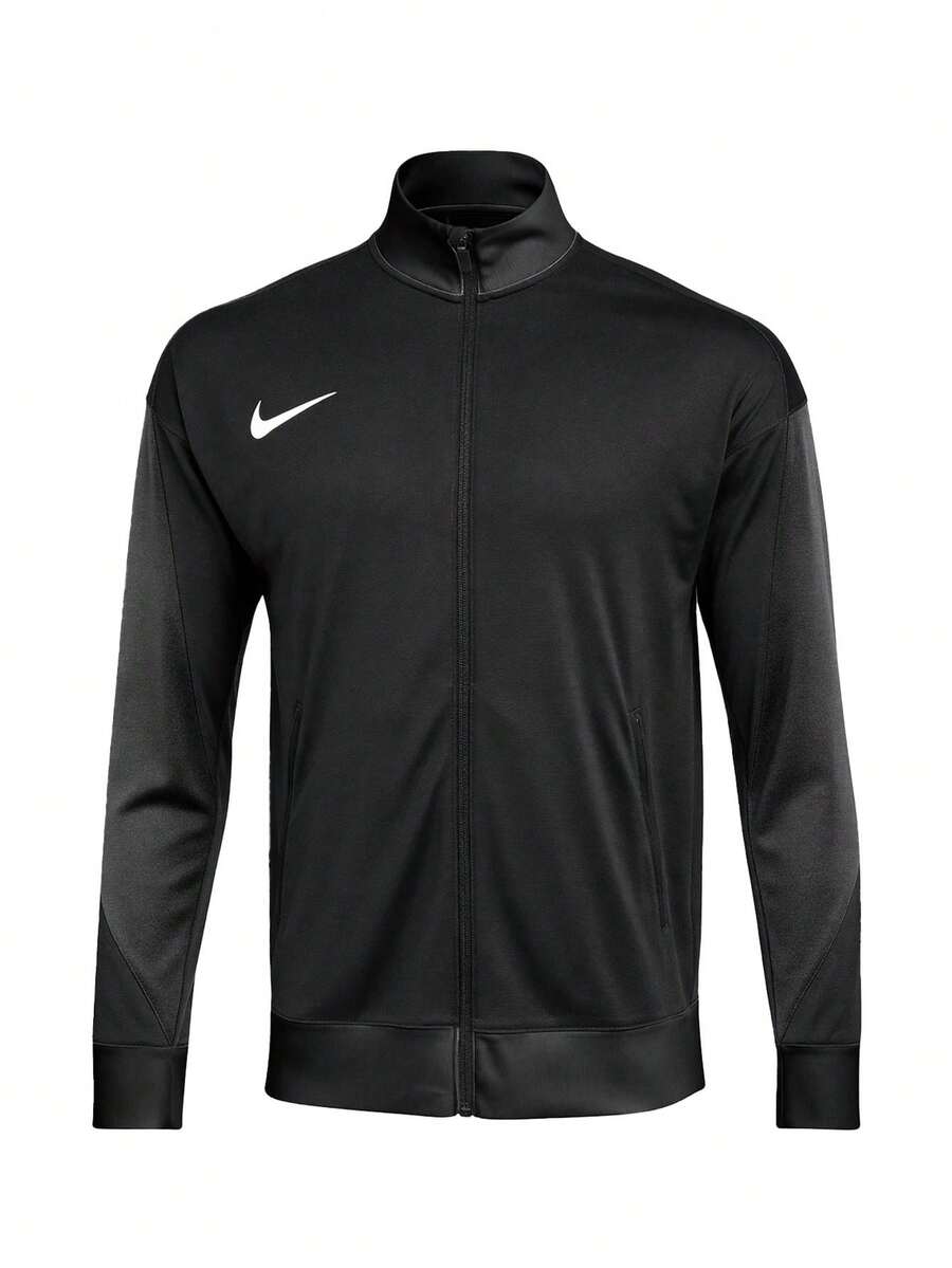 Nike Strike 24 Men's Dri-Fit Track Jacket Black - BLACK/BLACK/BLACK/WHITE - View 1