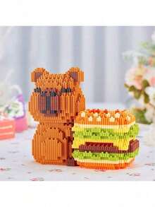 Bộ gồm 700 khối nhựa nhỏ, có thể lắp ráp thành hộp đựng bút hình trái tim bằng quả đào, mô hình trang trí làm quà tặng, quà sinh nhật, quà Giáng sinh và nhiều hơn nữa. - Nhiều màu - Xem 13