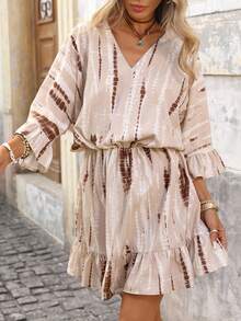Brillora Đầm ngắn nữ đi nghỉ mát, in họa tiết tie-dye, xếp ly, thích hợp cho kỳ nghỉ, trang phục hè, trang phục đi nghỉ cho nữ, trang phục nghỉ hè, trang phục thường ngày cho nữ, bộ đồ thường ngày cho nữ, phong cách BOHO, trang phục hè cho nữ, phong cách BOHO, đầm lễ Phục Sinh cho nữ, đầm đi chơi hè, đầm đi biển hè, đầm đi học, đầm đơn giản, đầm công sở, đầm kiểu quý tộc, đầm giáo viên, đầm hẹn hò, đầm đi dự tiệc cưới, tiệc trà chiều cùng bạn thân, đầm đi dự lễ hội âm nhạc, đầm hè cho nữ, từ xuân sang hè, thích hợp cho kỳ nghỉ xuân/hè, kỳ nghỉ, phong cách nghỉ mát, đầm hè Boho cho nữ, đầm đi nghỉ mát cho nữ, đầm thường ngày mùa hè, đầm in họa tiết Bohemian, đầm tie-dye, đầm thường ngày Boho, đầm tie-dye mùa hè, đầm thường ngày mùa hè, đầm hè Ý - màu nâu - Xem 6
