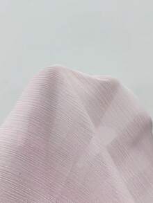 GlowEve CURVE Áo sơ mi nữ cỡ lớn tay ngắn cổ ve áo phối màu, cài một hàng khuy, kiểu dáng thường ngày. - Màu Hồng baby - Xem 8