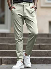 Manfinity Mode Quần dài nam thường ngày, quần tây nam công sở, quần nam, phù hợp mặc hàng ngày, dễ phối đồ, có thể mặc theo phong cách thường ngày hoặc công sở, món quà tuyệt vời cho chồng, bạn bè, gia đình. Quần nam mùa hè, quần kaki nam, quần tây nam thoáng khí, quần thể thao nam, quần jogger nam, quần áo nam cổ điển, thích hợp cho sinh hoạt hàng ngày, những chuyến đi cuối tuần, hoạt động ngoài trời, du lịch, môi trường làm việc thoải mái hoặc những dịp bán trang trọng, quà tặng cho bạn trai/chồng, quà kỷ niệm/sinh nhật, quà tặng tiệc tùng, kỳ nghỉ hè, quần áo đi biển. - màu xanh lá - Xem 5