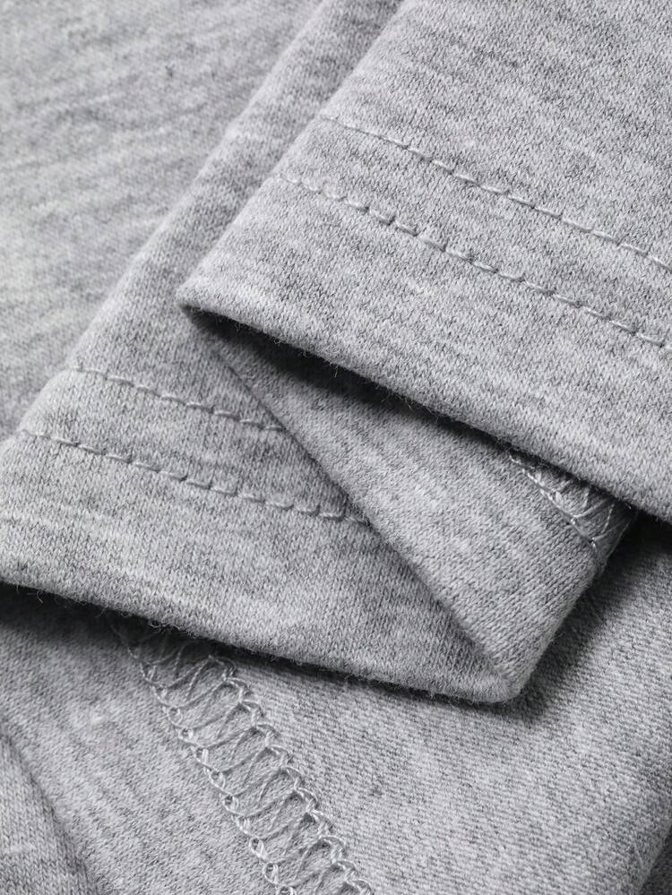 Young Boy Casual Contrast Trim Short Sleeve T-Shirt, Summer