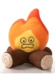 这款造型可爱的小火焰表情毛绒玩具，采用貂毛材质，超柔软短毛绒，纯手工钩织而成，填充纤维，是送给父母的完美礼物。 - 彩色 - 查看 17