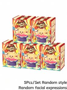 Blind Boxes,The Distinctive And Adorable Bear-Themed Collectible Boxes, Featuring Various Designs Of The Performance Theme Series, Are Made Of High-Quality Materials And Are Unique Office Bedroom Desk Ornaments. They Are The Favorite Of Toy Collectors.(Not Plush Filled) - Tide play blind box - View 11