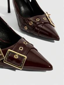 CUCCOO SZL 女士高跟鞋 - 紅木色 - 查看 8