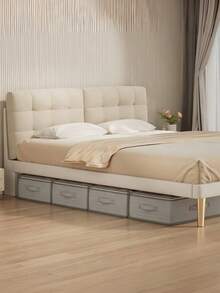 Multifunctional Underbed Storage Organizer Foldable Design Heavy Duty Fabric Extra Large Capacity Dust Proof Closet Solution Space Saving Solution - Multicolor 1 - View 7