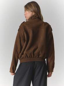 MUSERA Women Jackets - Khaki - View 4