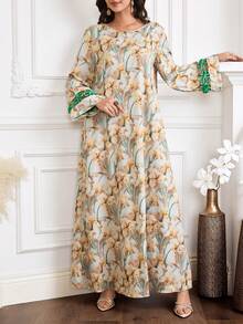 Yasmyna 女士印花休闲度假派对连衣裙 - 彩色 - 查看 6