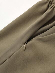 Franclia 新款休闲时尚百搭无袖衬衫短裤两件套 - 彩色 - 查看 4