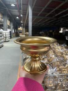 Chậu hoa chân cao kiểu cổ điển, bình hoa trang trí đám cưới phong cách châu Âu, đạo cụ chụp ảnh, cắm hoa khô, trang trí cao cấp. - Nhiều màu - Xem 6