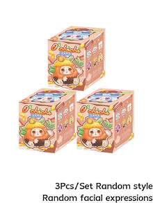 POKOJA LAND Hộp mù (Không có bông nhồi) Trang trí búp bê nhồi bông dễ thương - thủy triều chơi hộp mù - Xem 11