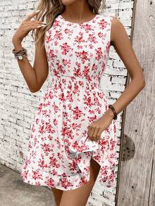 Breezaya Trang phục thường ngày - Trang phục thường ngày hiện đại Trang phục thường ngày - Trang phục thường ngày đi nghỉ mát Váy phong cách đồng quê - Màu Hồng baby - Xem 4