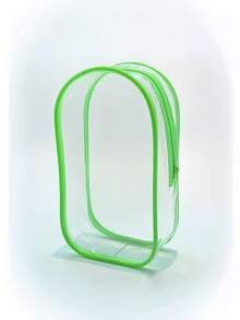 POKOJA LAND Túi đựng búp bê trong suốt có khóa kéo, kích thước 7,48 inch, nhiều màu sắc để lựa chọn, chất liệu PVC, kèm móc khóa, thích hợp làm quà tặng cho người yêu búp bê, quà sinh nhật, quà ngày lễ, quà từ mùa xuân đến mùa hè. - Nhiều màu - Xem 7