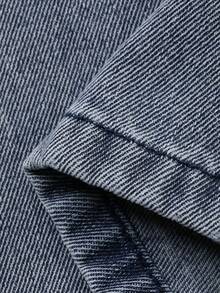 DAZY Men's Washed Distressed Blue Denim Jeans, Spring - Blue - View 7