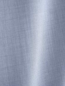 Core Aspect Áo sơ mi nam dáng rộng, màu trơn, cổ chữ V, có túi, kiểu dáng patchwork, không kèm dây chuyền. - Màu xanh lam - Xem 4