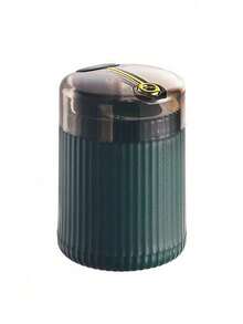 1/2支装易按压自动牙签盒 - 时尚耐用的塑料支架，高档按压式便携式牙签瓶，适用于厨房和餐厅装饰 - 彩色 - 查看 16