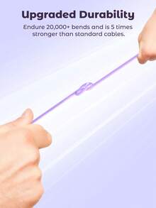 Teckwe 4 In 1 Charging Cable Fast Charging, Liquid Silicone 1M, Multi Charging Cable With 4 Interfaces That Can Be Freely Converted And Transferred While Charging, Suitable For Mobile Phones, Tablets, USB C Cable - Multicolor - View 4