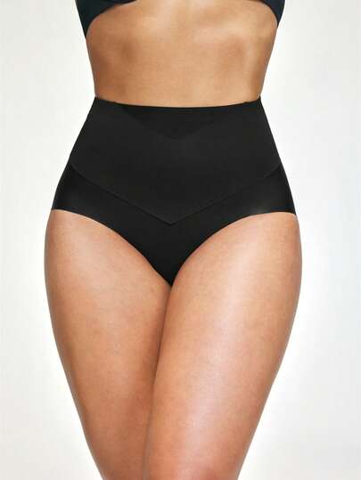 SHAPORA Naadloze, hoge taille corrigerende slip met buikcontrole, afslankende, stevige compressieslip