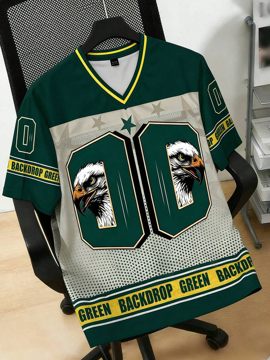 Aesthetic Post 男士T恤 - 彩色 - 查看 1