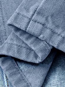 DAZY Damen Jeans Crop Top und Jeans Set - Blau - Übersicht 6