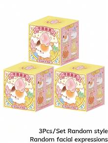 Blind Box (Non-Plush) Cute Crystal Ornament Cartoon Figurine Collectible Boxes, Cartoon-Themed Party Costume Dolls, Exquisite Tabletop Ornaments, Can Be Given As Christmas Gifts To Family And Friends - Tide play blind box - View 12