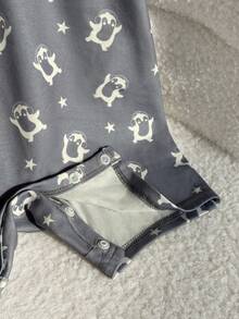 这款男婴休闲简约学院风短袖连体衣，带领，适合生日派对、晚宴、演出、婚礼、洗礼、开幕式、日常穿着、学校、郊游以及春夏季节穿着。 - 藍色 - 查看 5