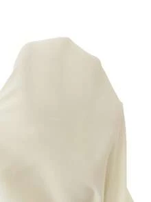 Rafferiza Vestido largo de mujer color albaricoque con cuello redondo decorado con perlas, mangas de murciélago conservadoras, adecuado para fiestas, festivales y banquetes - Albaricoque - Ver 8