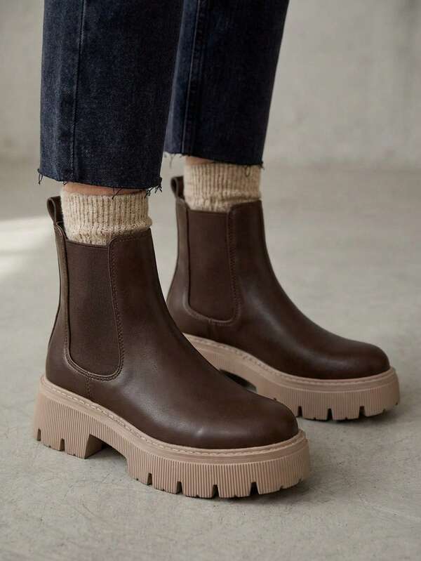 Botines de mujer  botines de piso para mujer calzado casual botas suela antideslizante acojinadas comodas  para fiestas  festivales trabajo escuela  botines cortos casuales botines cortos botas womens boots shoes Willows