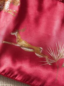 EverLounge Conjunto de pijama de camiseta de tirantes para mujer - Multicolor - Ver 4