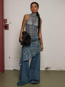 COUREZ 女士迷你连衣裙 - 彩色 - 查看 2