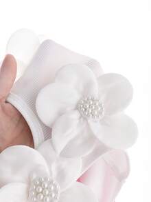 Elladie kids 女童碎花吊带连体衣，玫红色，甜美舒适，配大碎花腰带，夏季休闲女童装，粉色蝴蝶结套装，女童蝴蝶结服装，儿童优雅女童套装，优雅女童套装，女童蝴蝶结套装 - 玫紅色 - 查看 7