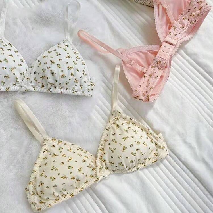 Sujetadores de mujer, sujetadores transpirables, sujetadores de playa. - Beis - Añade 3