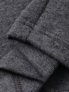 DAZY Men's Grey Label Design Loungewear Set, Spring - Grey - View 7