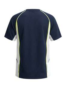 Mizuno Men's Sports T-Shirts Navy - Navy Blue - View 2
