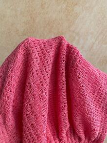 Soleia 两件套女士度假露背系带紧身上衣和低腰褶皱抽绳短裤，性感时尚套装，适合派对、约会、下午茶、嘉年华、海滩等场合。 - 粉色 - 查看 10