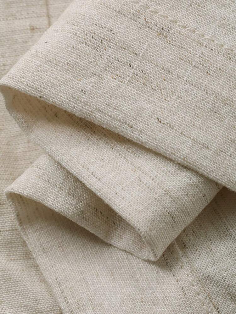 Women's Casual Loose Collar Sleeveless Pocket Drawstring Shirt And Wide Leg Pants 2 Pieces Set, Spring/Summer