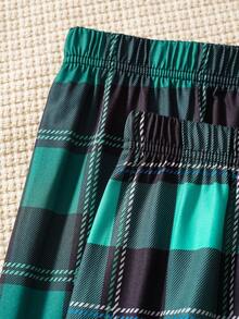 2件套格子男士休闲裤 - 彩色 - 查看 4