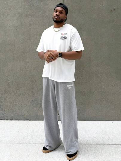 Heavens Edit 男士时尚宽松印花短袖T恤 | 优雅设计 | 夏季必备 | 轻松搭配，展现你的风格