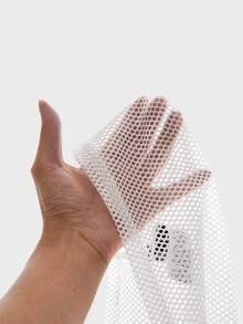 AXEPEAK Men's Mesh Fabric Digital 95 Print Sleeveless Tank Top - White - View 8