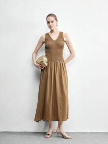 CUCCOO BIZCHIC Sandalias de tacón alto y fino con punta abierta para mujer, para primavera y verano - Oro claro - Ver 6