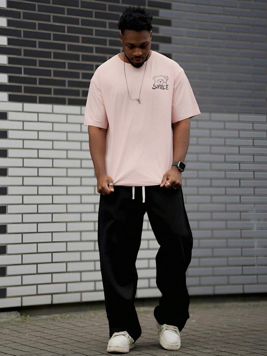 Heavens Edit 男士休闲百搭简约图案印花短袖T恤